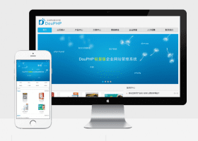 DouPHP首页展示案例调用和添加方法