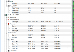 AMD A10-5800K CPU高温解决方法（垫脚）